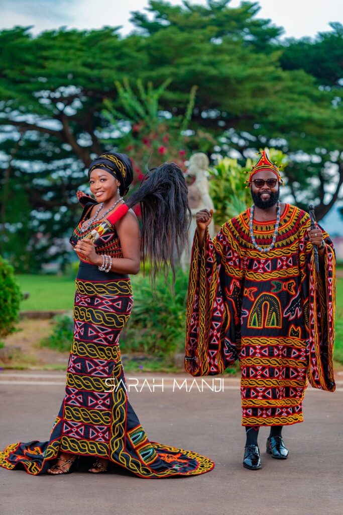 Toghu dress_ Cameroonian traditional wedding dress (1)